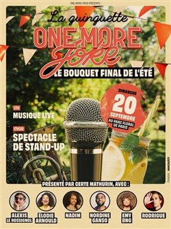 Affiche de One More Joke x Parc Floral