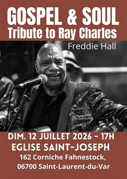 Affiche de Freddie Hall : Hommage à Ray Charles