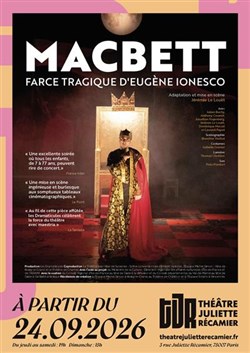 Affiche de Macbett, farce tragique d'Eugène Ionesco