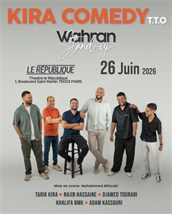 Affiche de Kira Comedy présente Wahran Stand-up