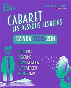 Affiche de Cabaret des dessous lesbiens de la chanson