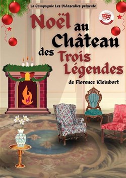 Affiche de Noël au château des trois légendes