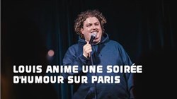 Affiche de Louis anime une soirée d'humour sur Paris !