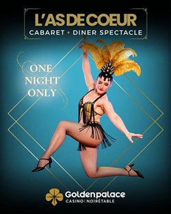 Affiche de Cabaret L'As de Coeur - Dîner Spectacle Immersif