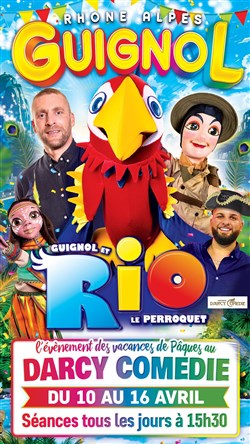 Affiche de Guignol et Rio le Perroquet