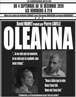 Affiche de Oleanna