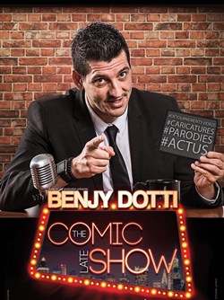 Affiche de Benjy Dotti dans Comic Late Show