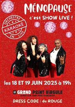 Affiche de Ménopause, c'est show live !