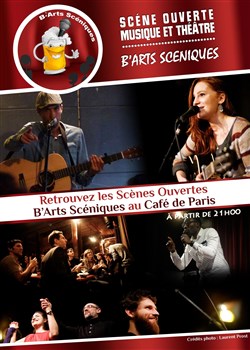 Affiche de Les Scènes Ouvertes B'Arts Scéniques