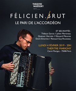 Affiche de Félicien Brut, le pari de l'accordéon