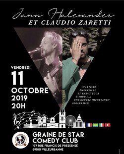 Affiche de Jann Halexander et Claudio Zaretti - Chants Nomades