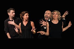 Affiche de Les Disjonctés de l'improvisation - Les Instants Disjonctés