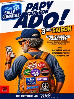 Affiche de Papy fait son ado !