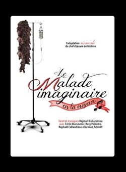 Affiche de Le malade imaginaire en la majeur