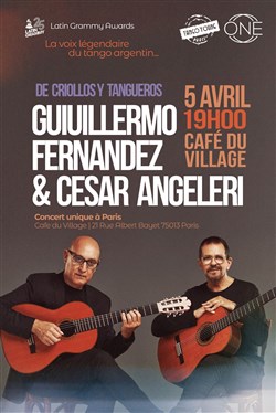 Affiche de Guillermo Fernandez & Cesar Angeleri (Argentine)