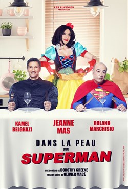 Affiche de Dans la peau d'un Superman | avec Jeanne Mas