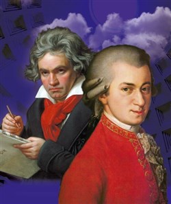 Affiche de Mozart Beethoven, le dialogue imaginaire