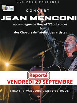 Affiche de Jean Menconi & Gospel'N'Soul Voice