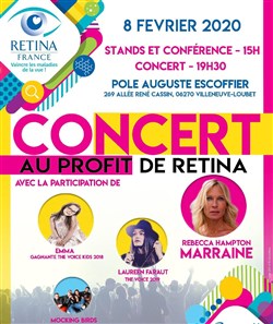 Affiche de Concert au profit de Retina