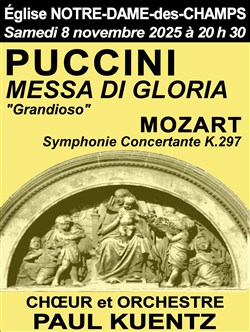 Affiche de Messa di Gloria Puccini