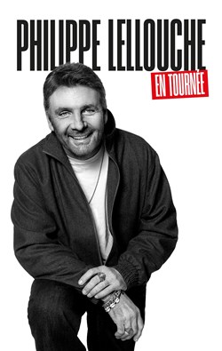 Affiche de Philippe Lellouche en tournée