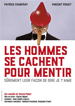 Affiche de Les hommes se cachent pour mentir
