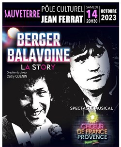 Affiche de Berger / Balavoine : La Story