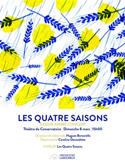 Affiche de Dessin animé-Concert : Les Quatre saisons de Vivaldi