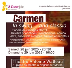 Affiche de Carmen in Swing... and Classic