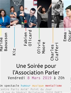 Affiche de Une soirée pour l'Association Parler | Episode 2