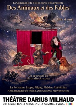 Affiche de Des Animaux et des Fables