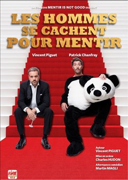 Affiche de Les hommes se cachent pour mentir