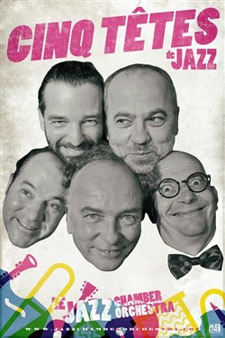Affiche de Les Cinq Têtes de Jazz