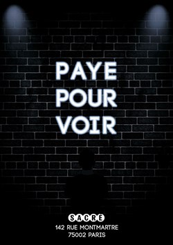 Affiche de Paye pour voir