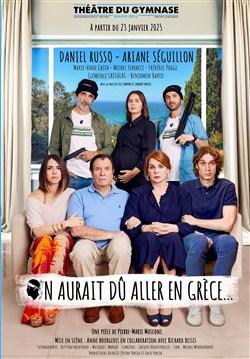 Affiche de On aurait dû aller en Grèce