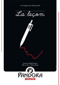 Affiche de La leçon