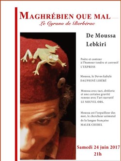 Affiche de Maghrébien que mal, le Cyrano de Berbèrac