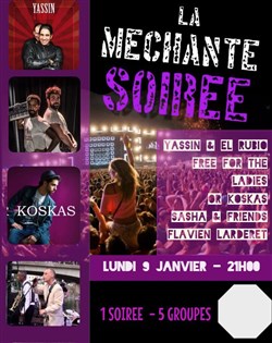Affiche de La Méchante Soirée