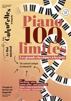 Affiche de Piano 100 limites, les grands classiques à la carte