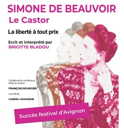 Affiche de Simone de Beauvoir, Le Castor