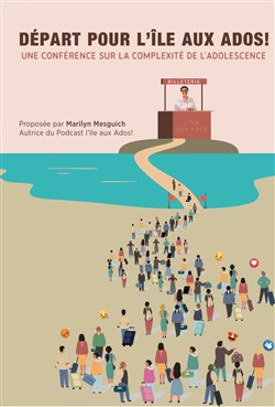 Affiche de Départ pour l'île aux ados !
