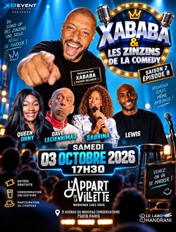 Affiche de Xababa et les Zinzins de la Comedy