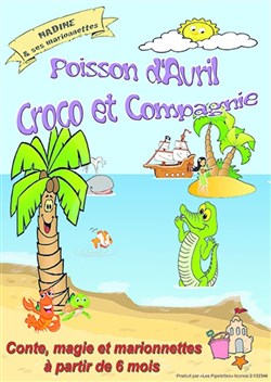 Affiche de Poisson d'avril, Croco et compagnie