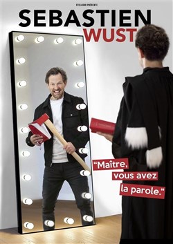 Affiche de Sébastien Wust dans Maître vous avez la parole