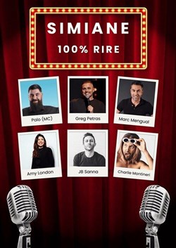 Affiche de Simiane 100% Rire