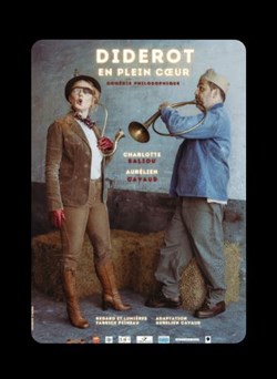 Affiche de Diderot en plein coeur