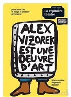 Affiche de Alex Vizorek dans Alex Vizorek est une oeuvre d'art