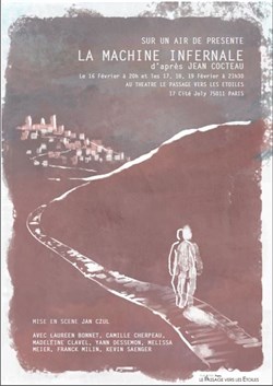 Affiche de La Machine Infernale |d'après Jean Cocteau