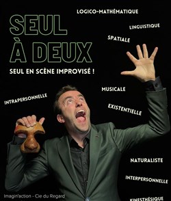 Affiche de Hugues Pailler dans Seul à deux !