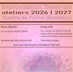 Affiche de Atelier d'essai débutant | Improvisation théâtrale
